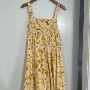Daisy Empire waist smock dress